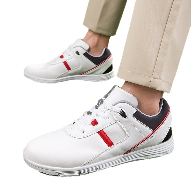 Plus-Size Men Spiked Outdoor Golf Shoes Synthetic High Traction Stability Golfing Footwear Professional OEM ODM