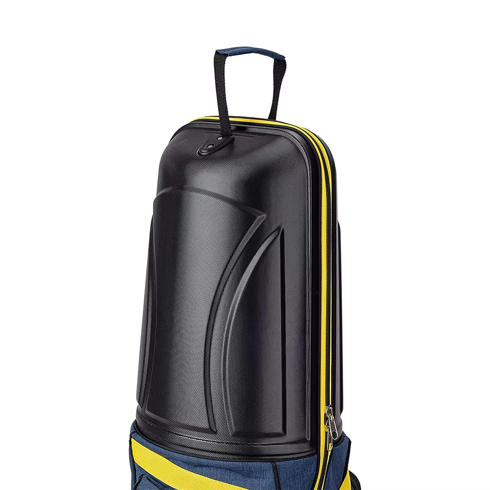Wheeled Golf Travel Bag case &amp; ABS Hard Case Top Protect Your Clubs Waterproof 1680D Golf Travel Bags for Airlines