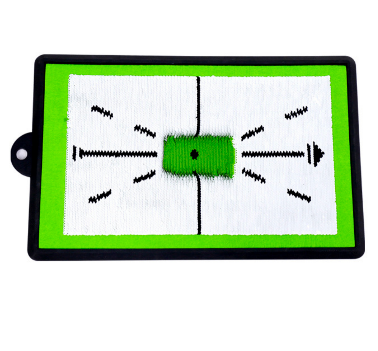 Golf Hitting Mats Training Equipment Golf Chipping Mat For Swing Path Mats Feedback With Non-Slip Rubber Backing Swing Training