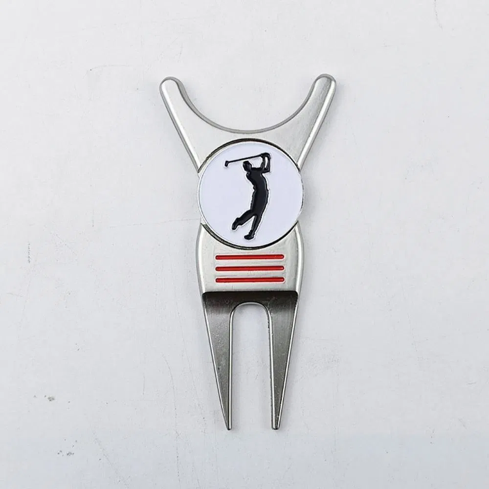 Golf Ball Marker Repair Divot Tools Custom Logo Design Magnetic Bulk Metal Golf Accessories Bl20597
