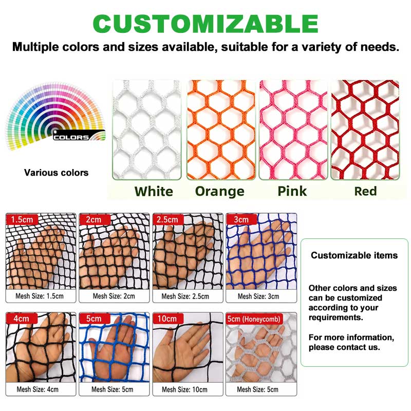 Indoor Outdoor Customizable Heavy Duty Z-Shaped Golf Net Golf Driving Range Hitting Chipping Practice Training Net