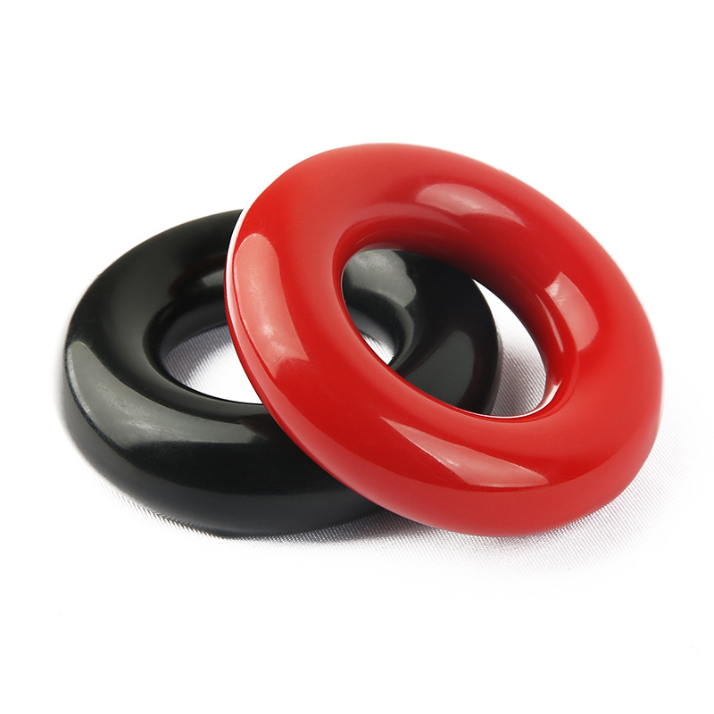 Red/Black Golf Weighted Swing Ring Practice Aids Golf Swing Training Rings for Golf Sports Practice