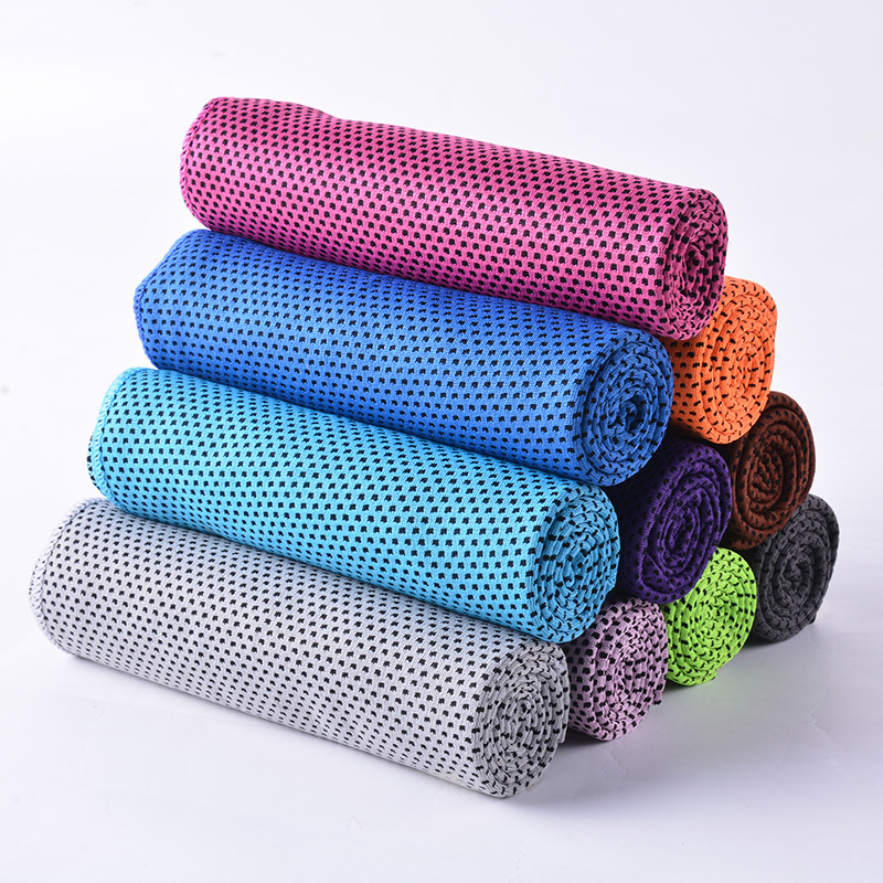 Custom Mini Belt Double Sided Knitted Brush Cleaner Magnetic Golf Towel Clip Bag Sublimation Blank Center Hole Made Microfiber