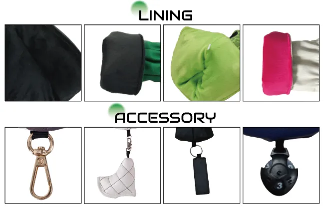 Golf Multi-Animal Golf Club Set No. 1.3.5 Wooden Club Cap Set Cartoon Cute Head Protection Club Cover