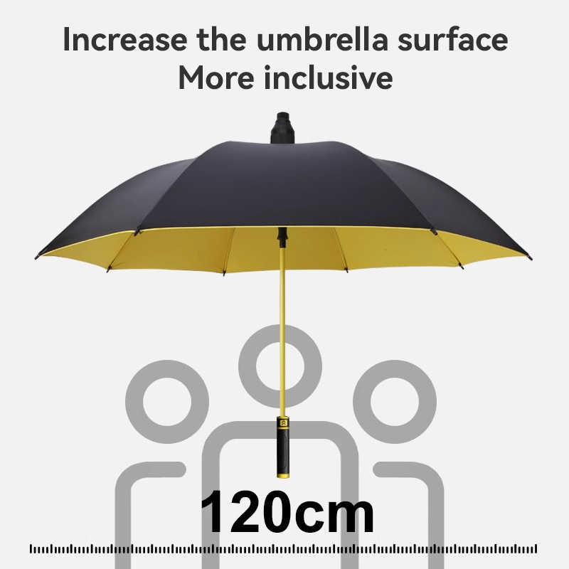 Professional Double Layer Golf Umbrella Auto Open Windproof Large 125cm Long Handle UV Protection Heavy Duty Expert Manufacturer
