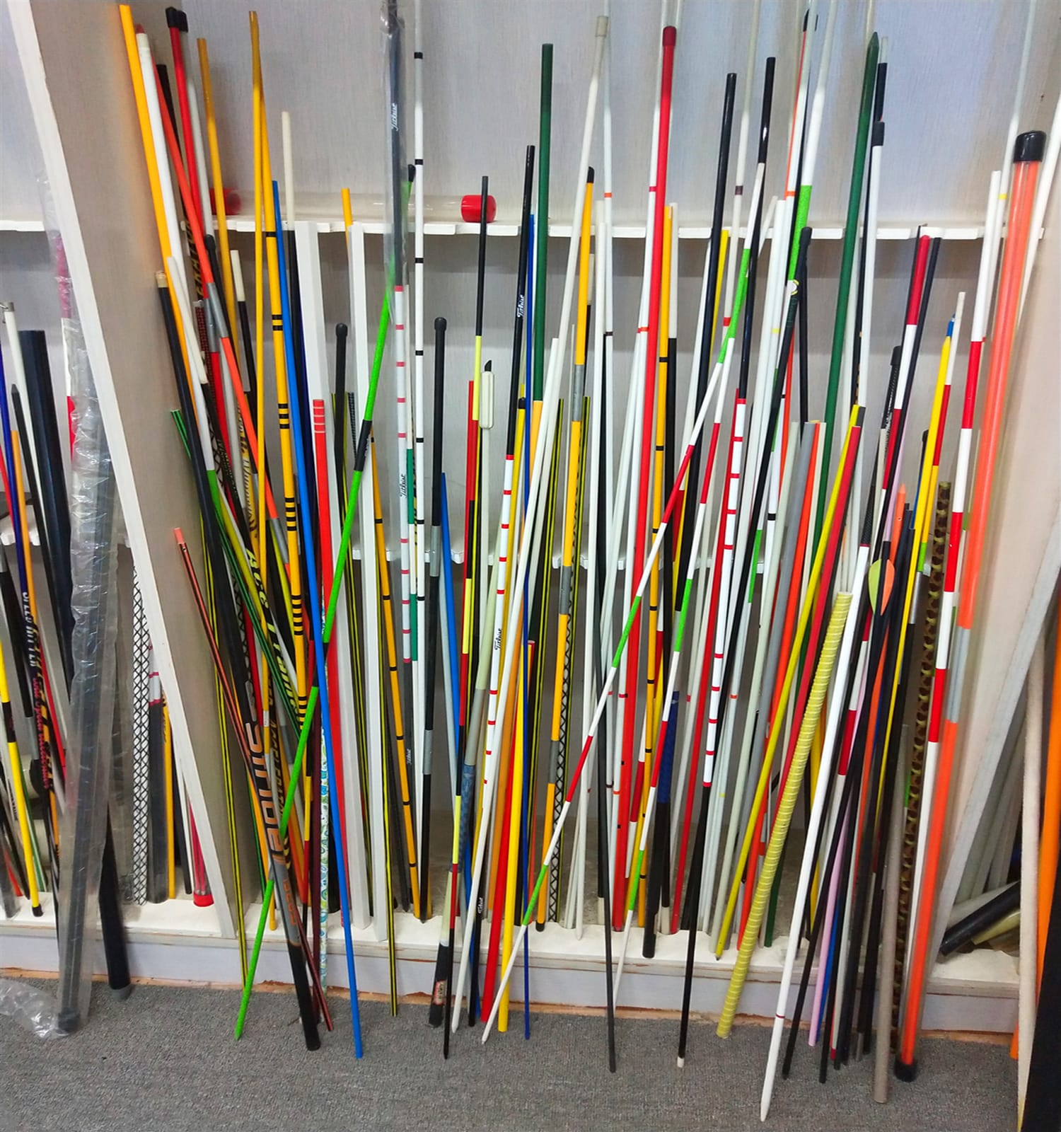 Custom Golf Alignment Sticks Fiberglass Rods Full Swing Training Aid Kit for Aiming and Putting