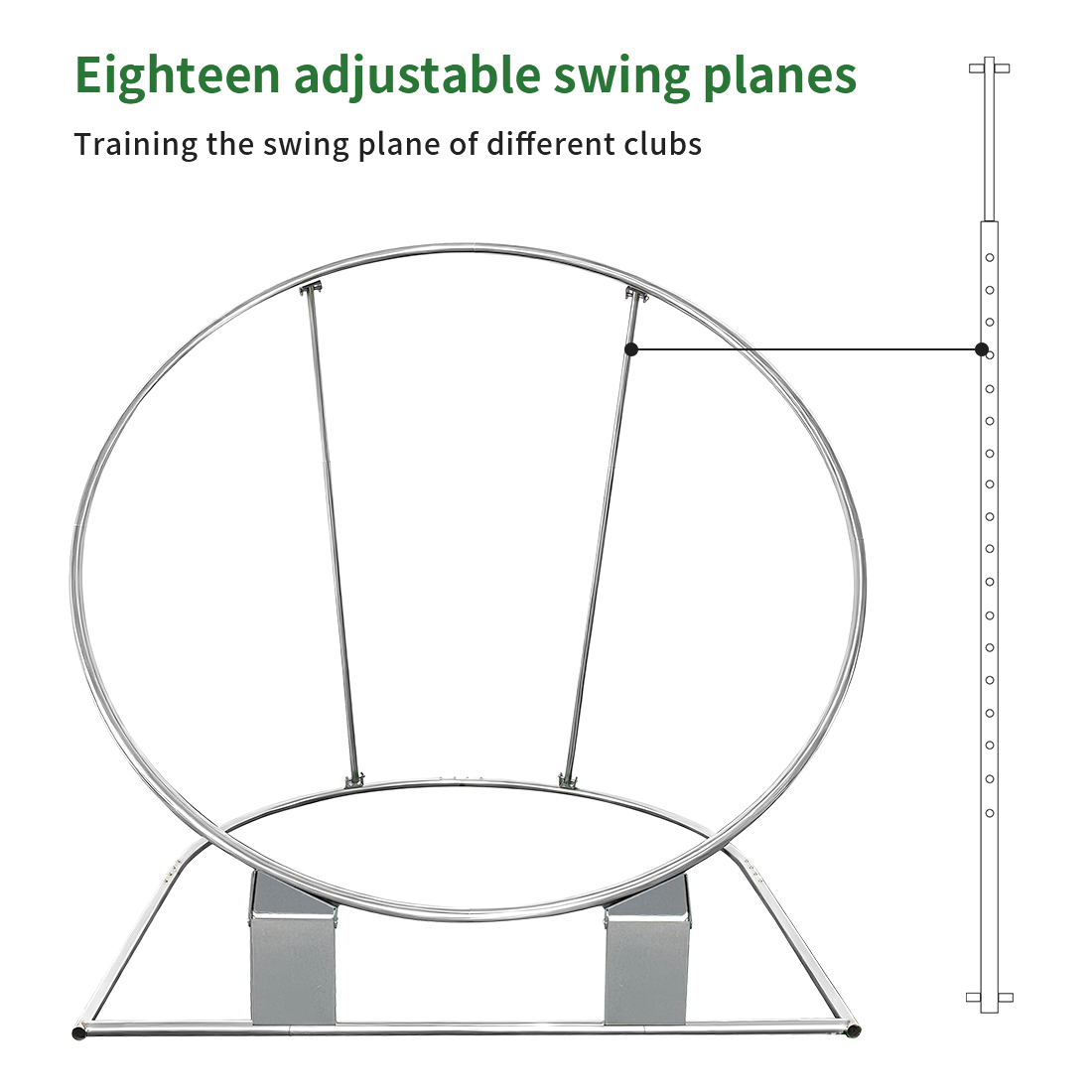 Factory Golf Swing Plane Trainer Frame Golf Plane Swing Correction Golf Swing Plane Trainer