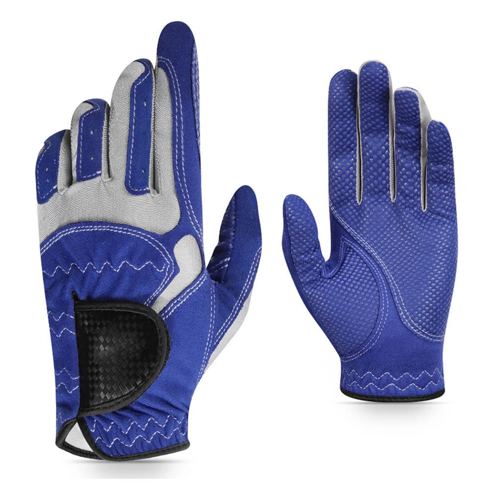 Breathable Sheepskin Golf Gloves With Adjustable Velcro Strap Ensuring Perfect Fit Comfort And Reliable Grip On Course