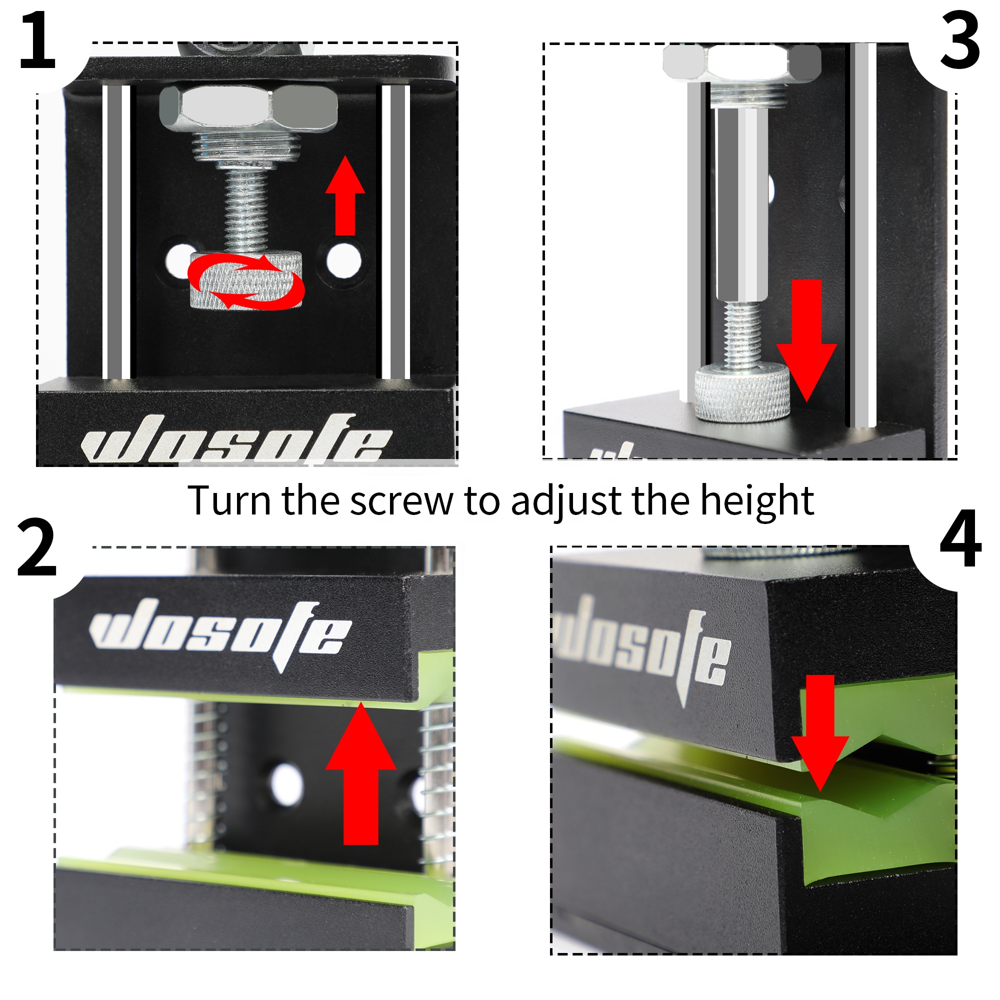 Factory Wholesale Logo Custom Steel Stainless Steel Accessory Metal Repair Grip Workshop Supplies Golf Club Regrip Vise Tool