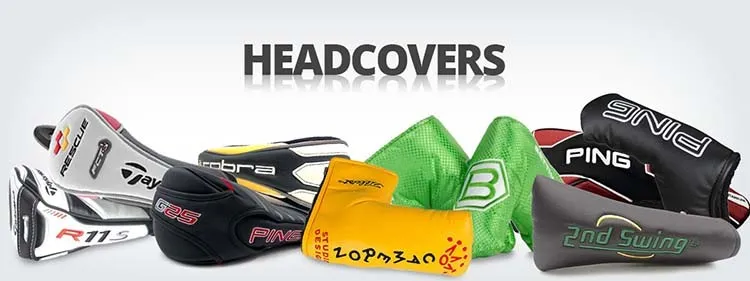 Golf Club Head Cover Superior Embroidery Custom Blade Putter Protection