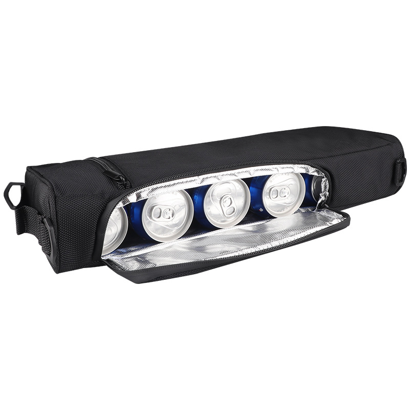 Golf Can Cooler Bag Beer Sleeve for Golf Bag Holds 6 Cans of Beer or Two Bottles of Wine Golf Accessories for Men and Women