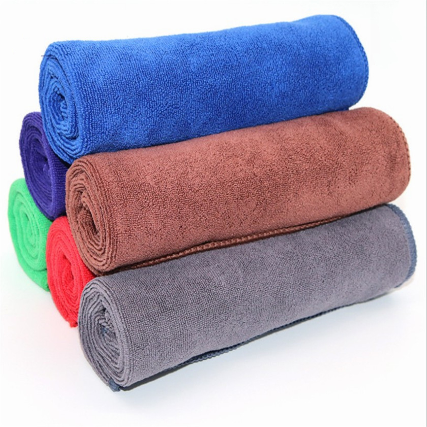 Hot Selling Microfiber Cleaning Cloth Warp Knitted Towel Gray 40*40cm 300gsm Car Microfiber Cloth Car Kitchen Towels