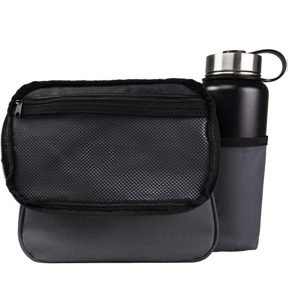 Lightweight Disc Golf Starter Gym Bag with Convenient Bottle Holder Pocket