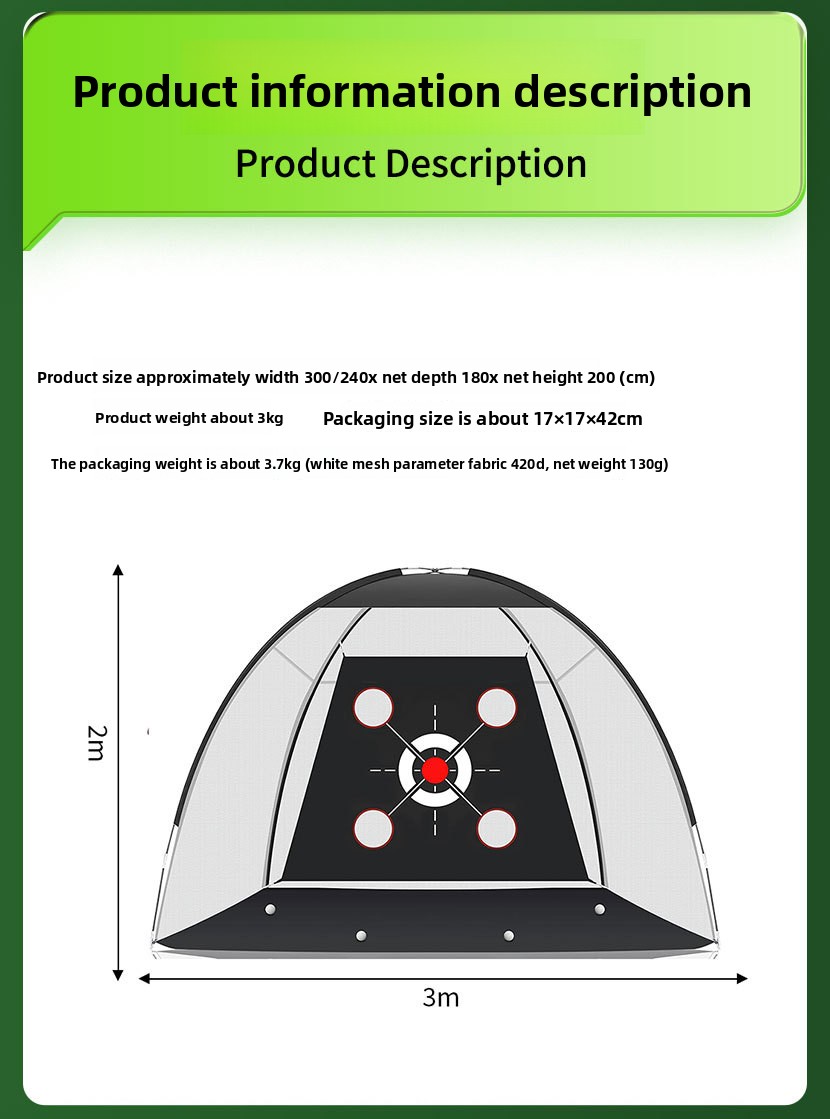 Golf Training Net Features