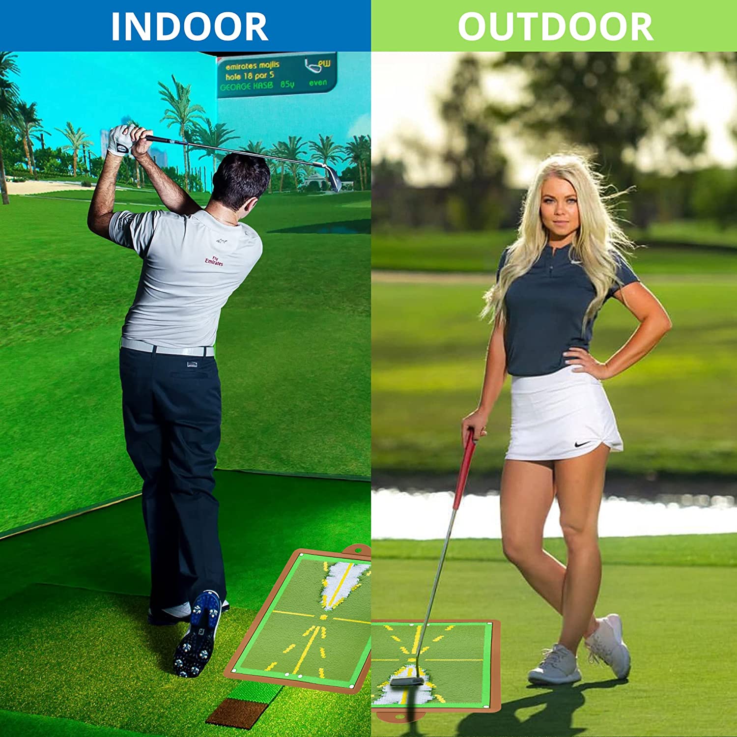 Golf Practice Mat Detail 6