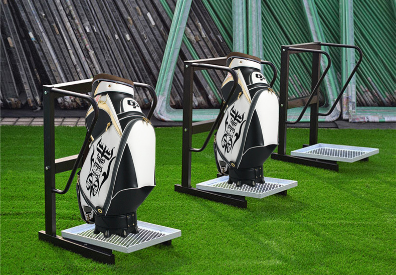 Golf Bag Rack Detail 2