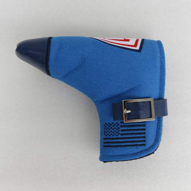 Premium Black Nylon Golf Wood Club Head Cover for Maximum Protection