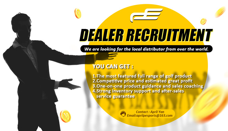 Golf event banner