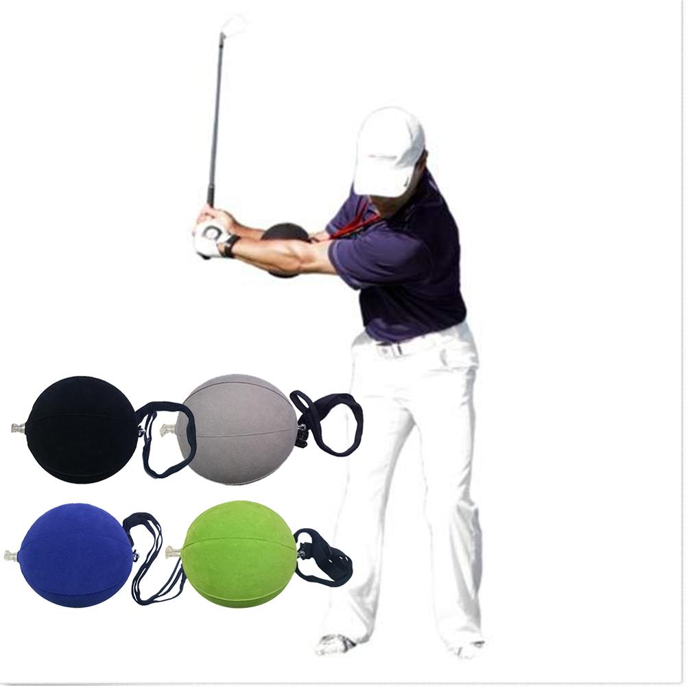 Smart Impact Ball Golf Swing Trainer Aid Practice Posture Correction Training With Adjustable Rope