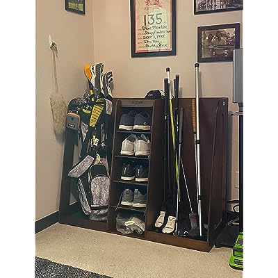 Golf Bag Storage Rack Details 2