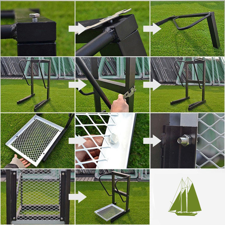 Golf Bag Storage Rack Details 3