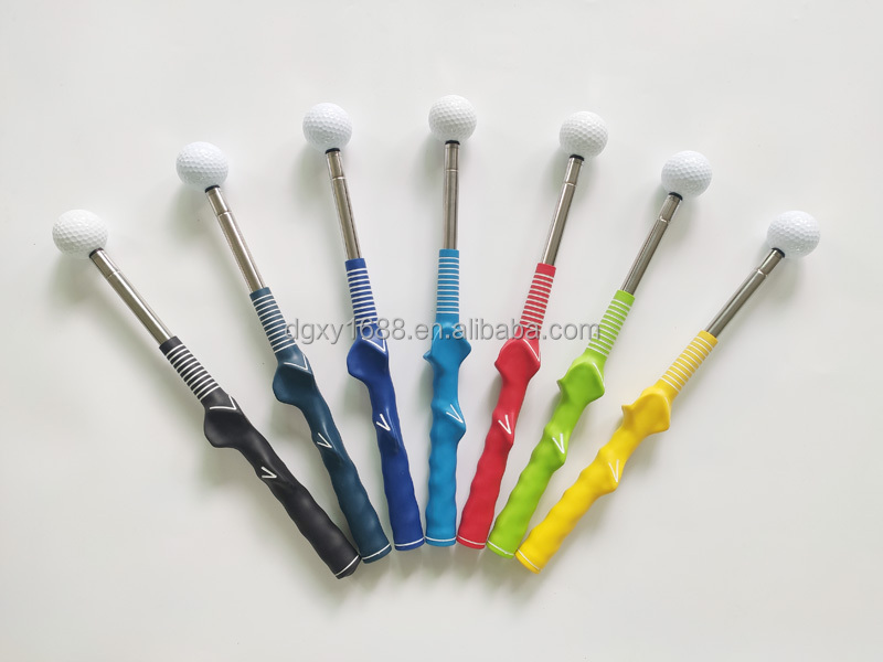 Retractable Telescopic Golf Grip Trainer Swing Training Aids for Warm-up and Tempo Training