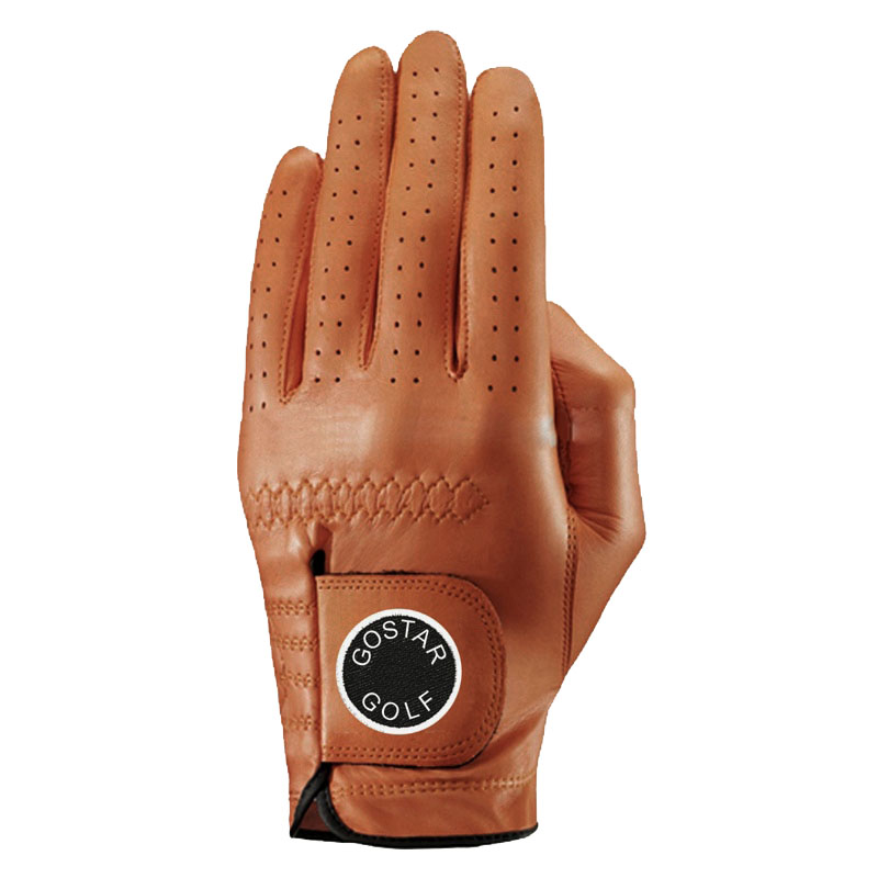Custom Colors Custom Logo Soft Breathable Indonesia Cabretta Leather Golf Glove Men/women Left Hand Golf Accessories Glove