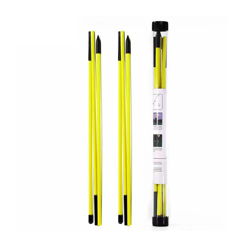 Wholesale 3-Fold Portable Golf Alignment Trainer Rods for Swing &amp; Putting Practice Golf Training Aids