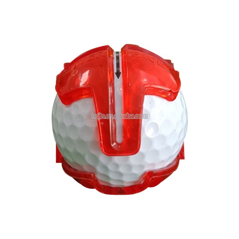 Plastic Golf Ball Marker Line Drawing Tool Golf Ball Liner Maker Marking Pen Marking Alignment Tool Sports Court 5.5*5.5 Cm 13g