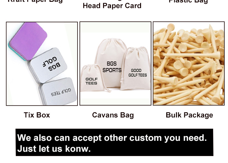 Golf Tee Color Options 7