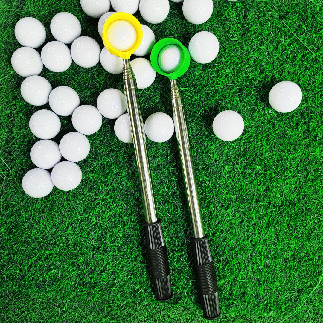 Unbreakable 9ft - Telescopic Golf Ball Picker Upper Custom Logo Golf Ball Picker Retriever Premium Golf Supplies