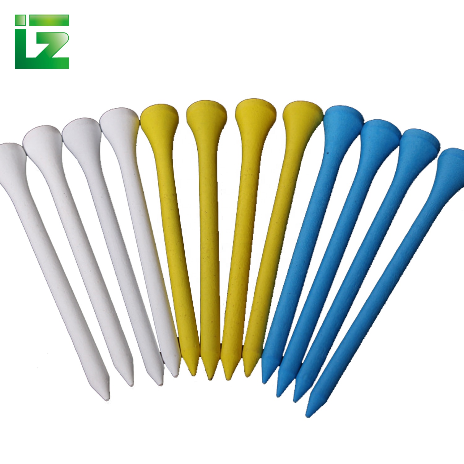 Zhenguan Custom Wooden Golf Tees Premium Hardwood Durable Stable 70MM Custom Color for Indoor/Outdoor Practice