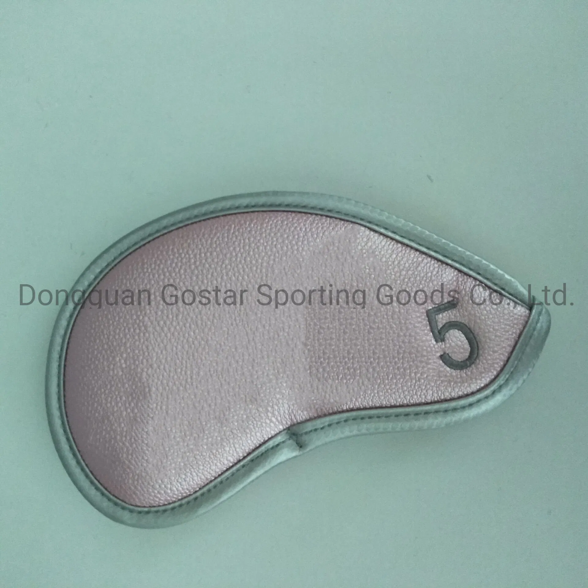 Custom Stylish Pink Golf Iron Club Head Covers for Protection