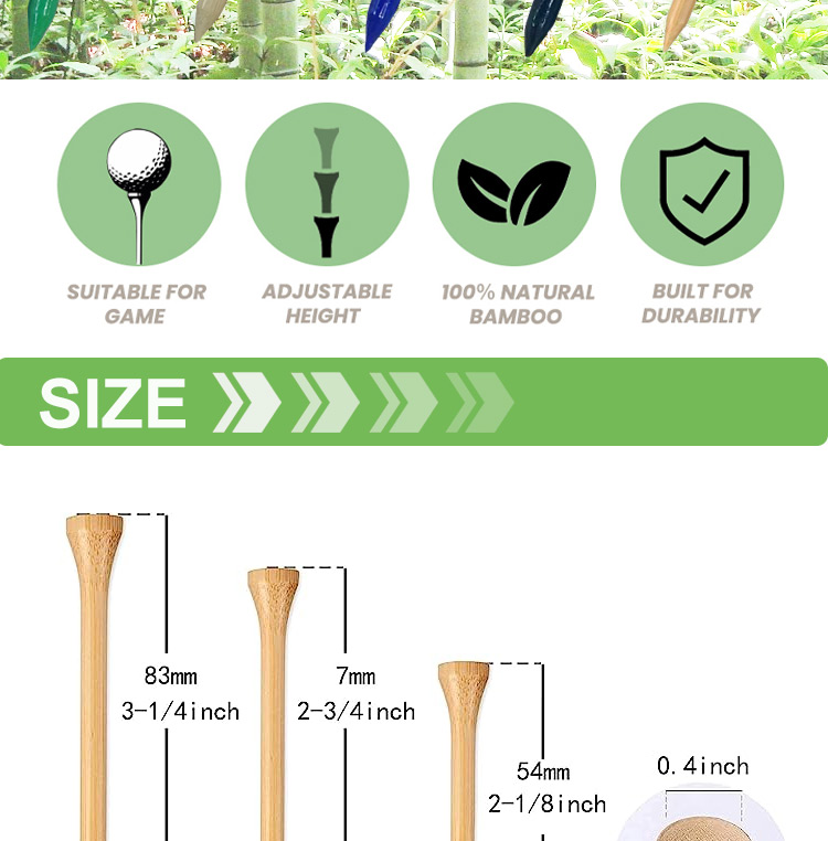 Golf Tee Color Options 2