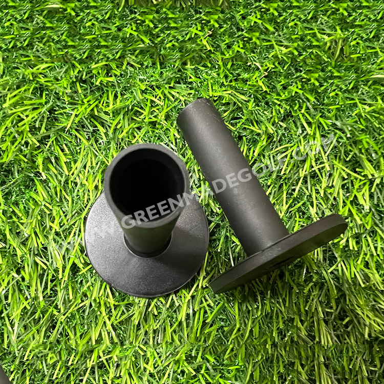 Gifts Custom Personalized Range Rubber Golf Tees Custom Black Rubber Tee Holder Adjustable Premium Driving Range Mat Golf Tee