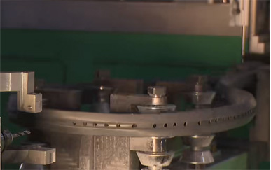 Drill Threading Holes Process
