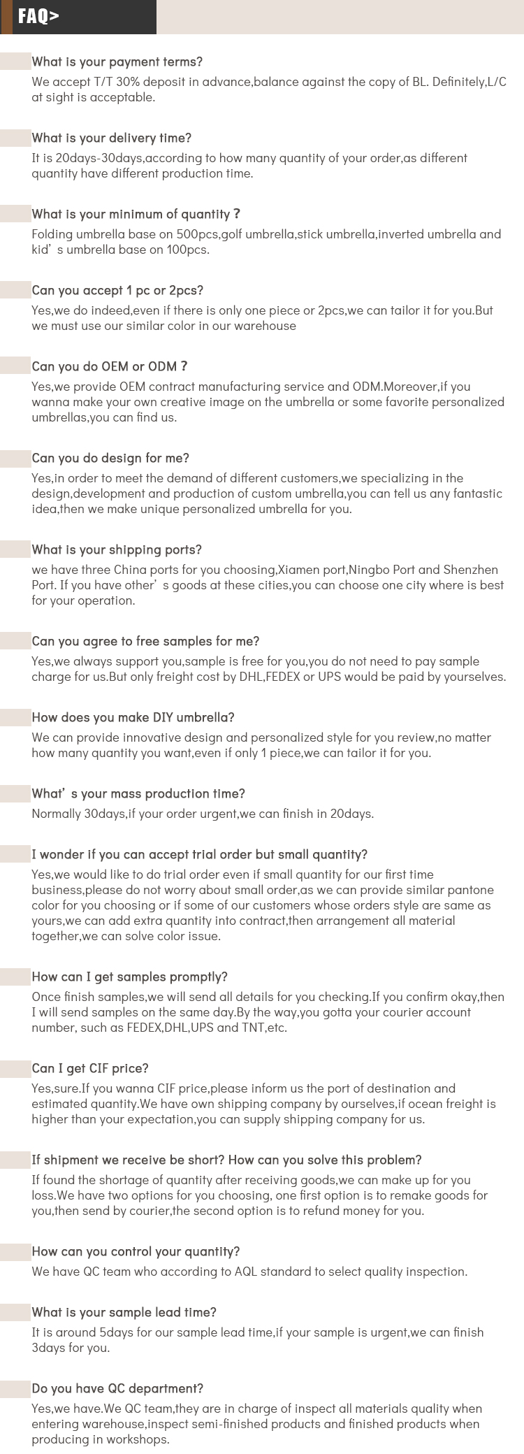 FAQ Details