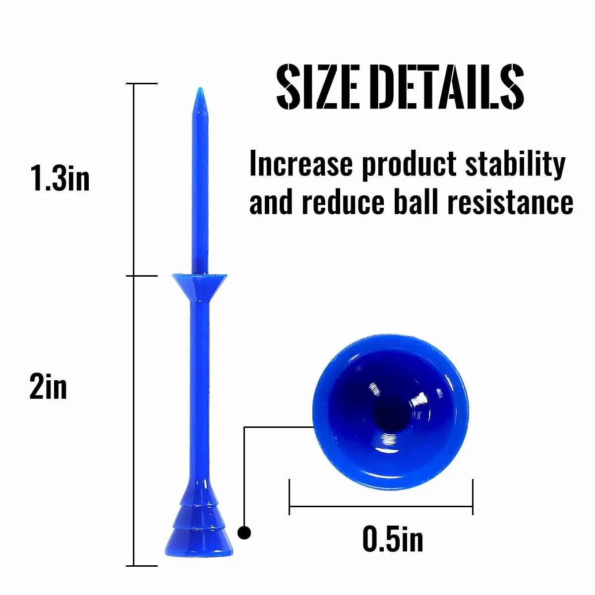 Golf Tee Pegs Plastic Golf Tees