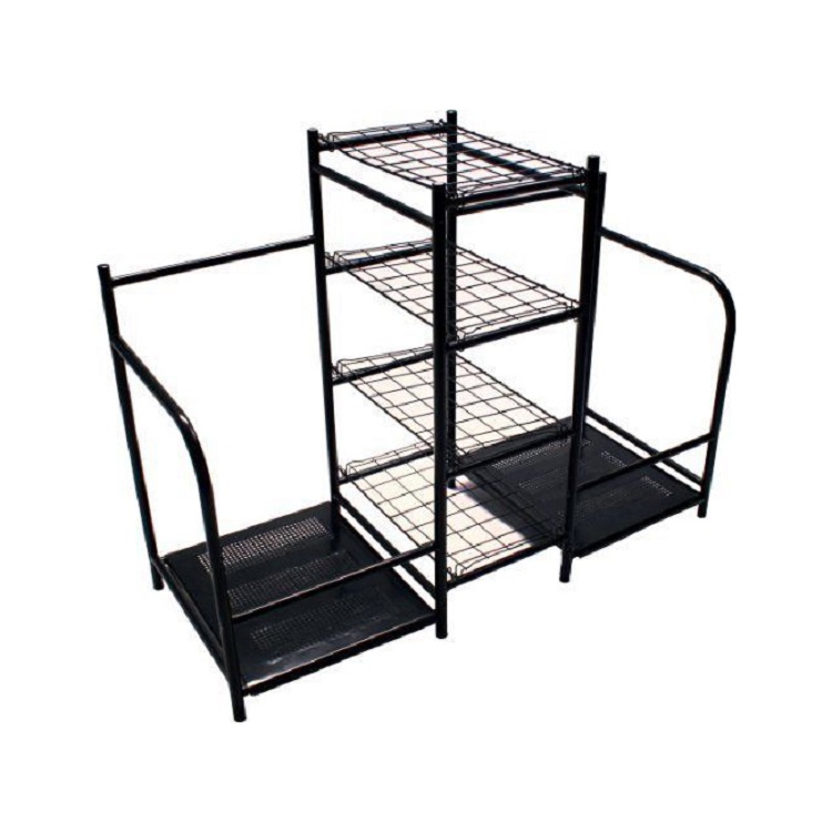 Golf Bag Garage Organizer Rack - Top Angle View