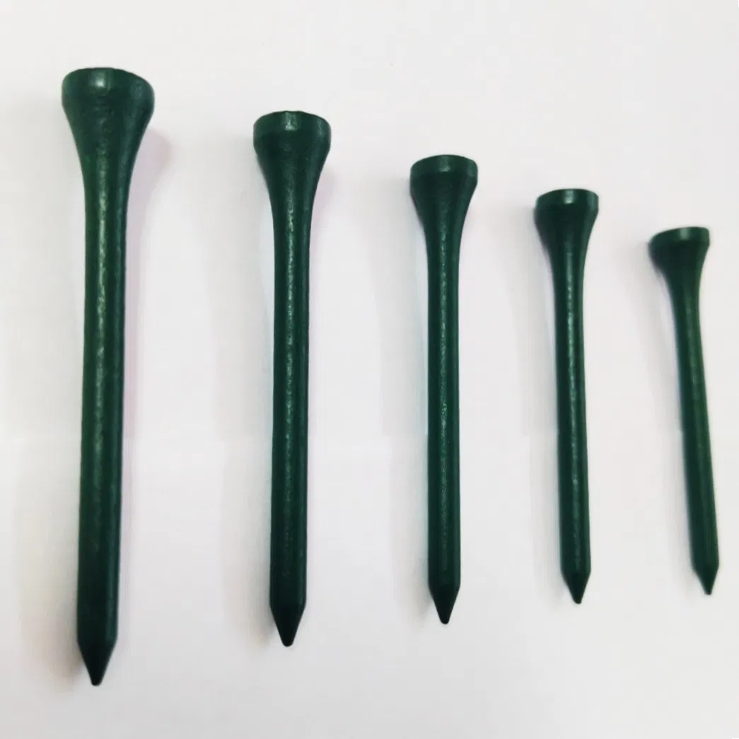 Gold Golf Tees - Custom Wood Golf Tee Holder