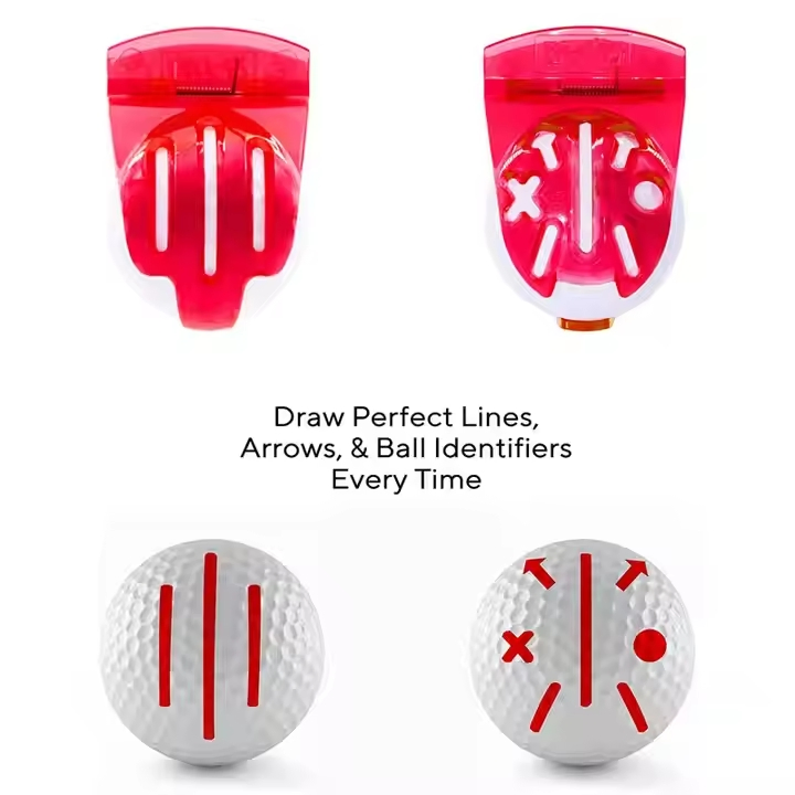 Golf Ball Straight Line Liner Drawing Marking Alignment Putting Golf Accessories Tool Golf Ball Liner
