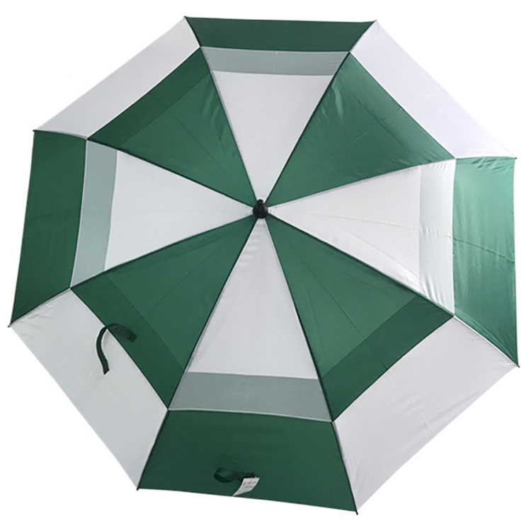 Oversize Double Canopy Vented Windproof Golf Umbrella Detail 2