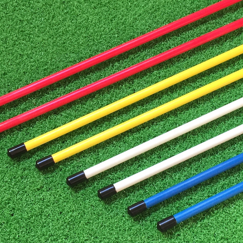 Wholesale Custom Logo Golf Putting Pole Golf Alignment Sticks Training Aid for Swing Putting Posture Corrector Tool