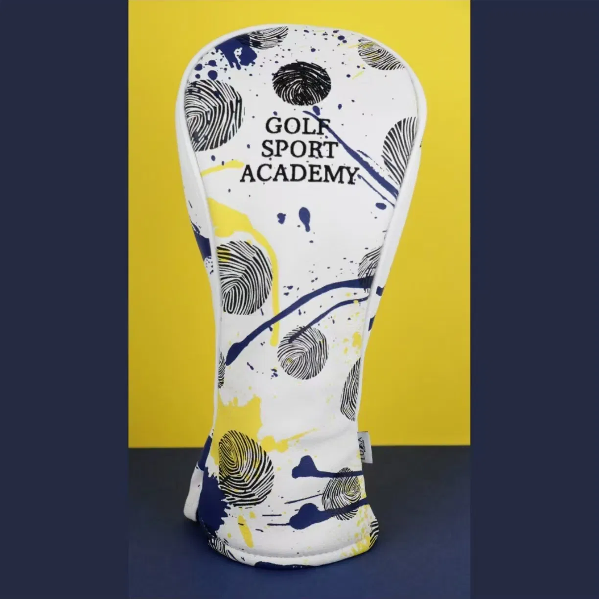 Premium Custom Embroidered Leather Golf Head Cover for Club Protection