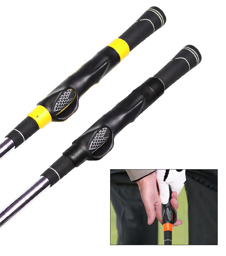 OEM Anti-Slip Putter Hand Grip Trainer Golf Grip Training Aid Golf Swing Trainer Training Grip Aid