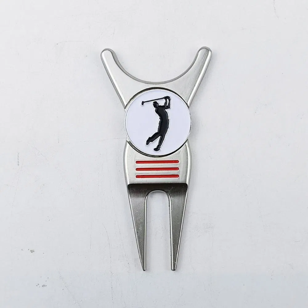 Golf Ball Marker Repair Divot Tools Custom Logo Design Magnetic Bulk Metal Golf Accessories Bl20597