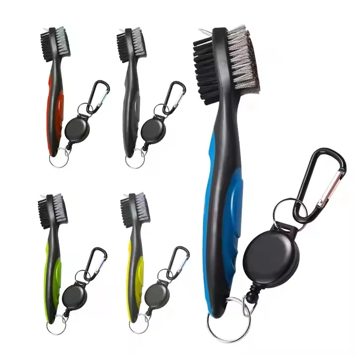 Golf Accessories 3 in 1 Golf Club Brush