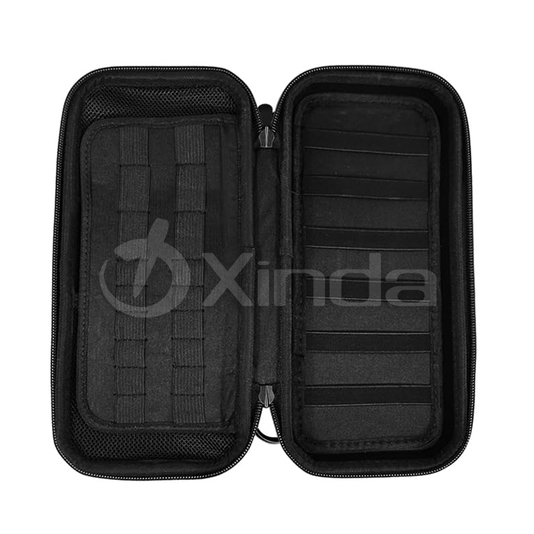 Factory Hard Shell Golf Storage Organizer Shockproof EVA Golf Travel Case with Phone Pouch