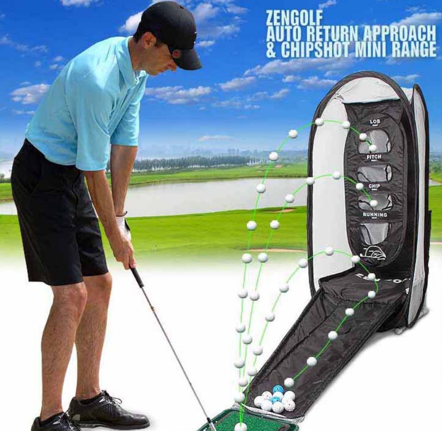 Golf Practice Net with OEM Netting Logo Multi Target Forever FDC-06A Fiberglass Head Ambidextrous
