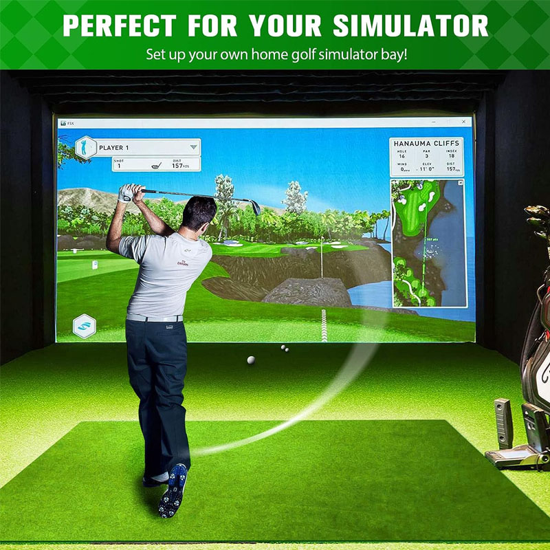 Golf Simulator Impact Screen Detail 2